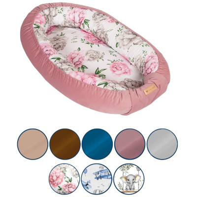 Snuggly baby nest + soft cushion